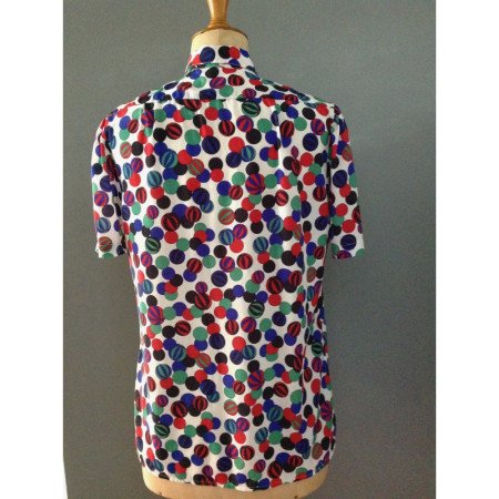 Blouse rétro colorée - 1980