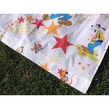 DRAP PLAT VINTAGE "MICKEY & CO"
