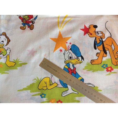 DRAP PLAT VINTAGE "MICKEY & CO"
