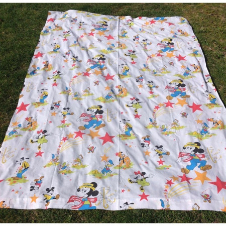 DRAP PLAT VINTAGE "MICKEY & CO"