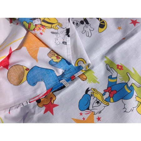 DRAP PLAT VINTAGE "MICKEY & CO"