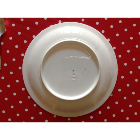ASSIETTE ASPERGES ancienne