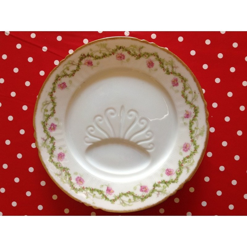 ASSIETTE PORCELAINE LIMOGES