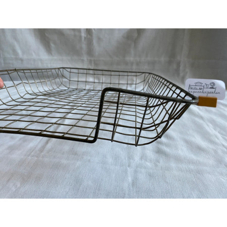 Banette - Range courrier 1950 métal argenté
