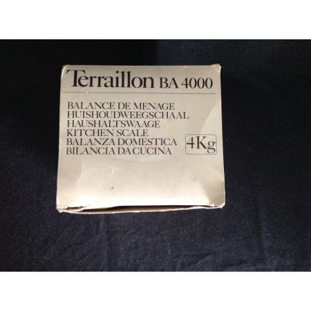 Balance TERRAILLON 4000 ORANGE - boîte d'origine