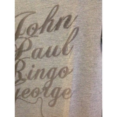 T-SHIRT BEATLES "JOHN PAUL RINGO GEORGE"