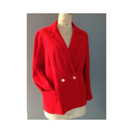 VESTE ROUGE "MISS HELEN" - 1980