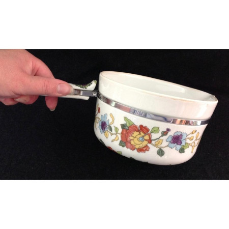 CASSEROLE ANCIENNE "ALUMINITE-FRUGIER-LIMOGES"