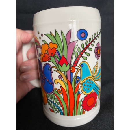 Chope à bière "Acapulco" - Villeroy & Boch vintage