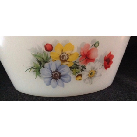 Cocotte ronde Arcopal - Anémones