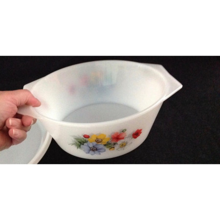 Cocotte ronde Arcopal - Anémones