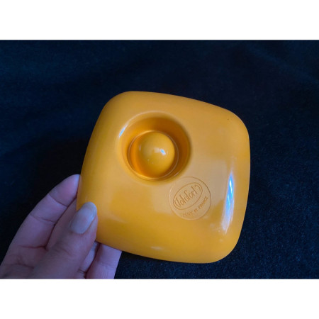Coquetier Voluform Jaune/orange - 1970