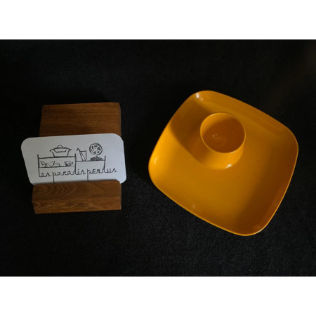 Coquetier Voluform Jaune/orange - 1970