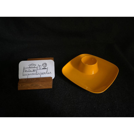Coquetier Voluform Jaune/orange - 1970
