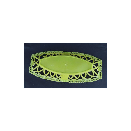 CORBEILLE PLASTIQUE "FRÉGATE" VERTE