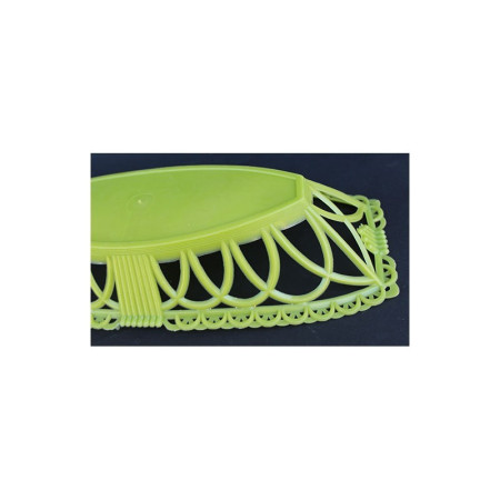 CORBEILLE PLASTIQUE "FRÉGATE" VERTE