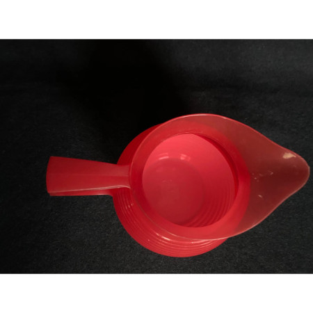 Cruche pichet "La carafe" rose rouge