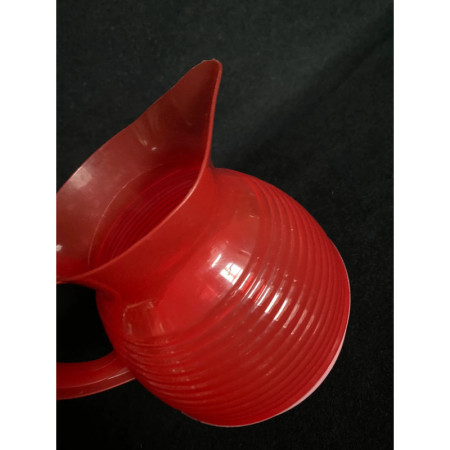 Cruche pichet "La carafe" rose rouge