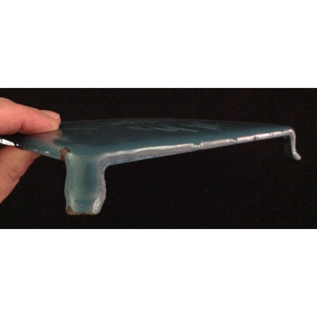 DESSOUS DE PLAT ÉMAILLÉ bleu