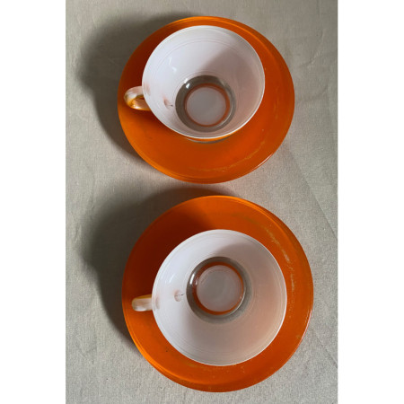 Duo café Orange "Duralex" - PhotoS !