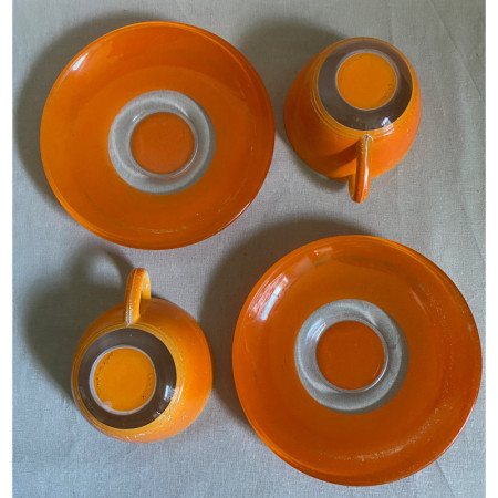 Duo café Orange "Duralex" - PhotoS !
