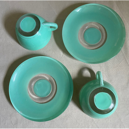 Duo café vert d'eau "Duralex" - PhotoS !