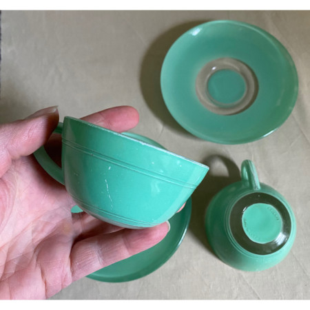 Duo café vert d'eau "Duralex" - PhotoS !