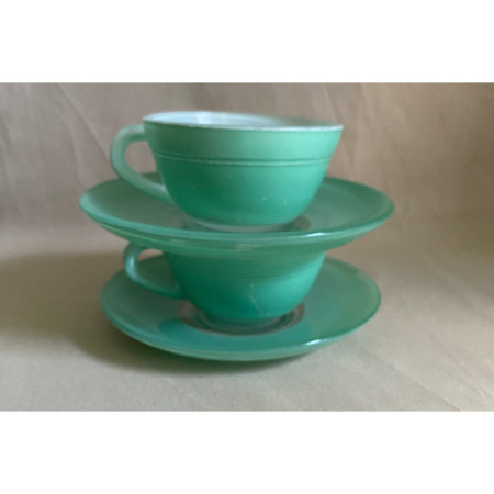 Duo café vert d'eau "Duralex" - PhotoS !