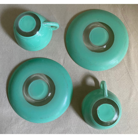 Duo café vert d'eau "Duralex" - PhotoS !