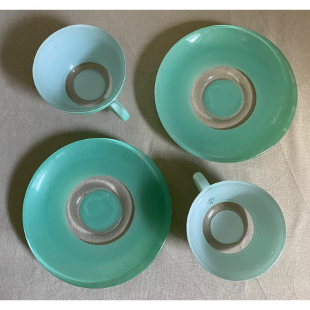 Duo café vert d'eau "Duralex" - PhotoS !