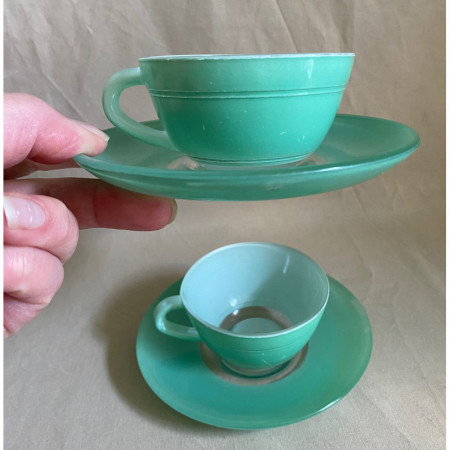 Duo café vert d'eau "Duralex" - PhotoS !