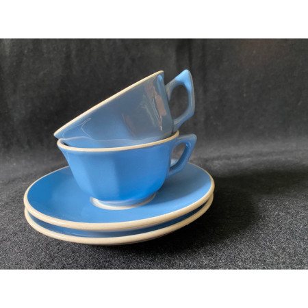 Duo tasses café Villeroy & Boch - 1950