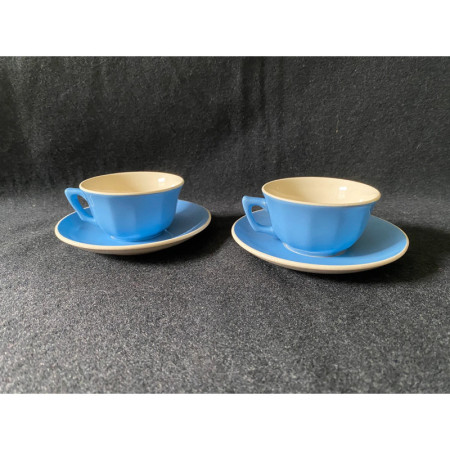 Duo tasses café Villeroy & Boch - 1950