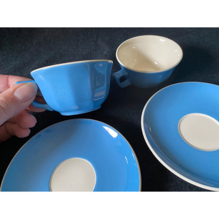 Duo tasses café Villeroy & Boch - 1950