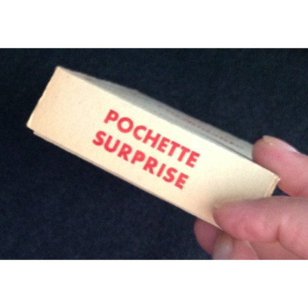 "Pochette surprise" boîte carton
