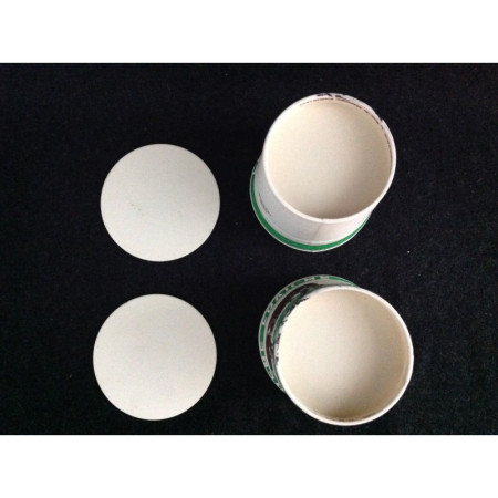 2 pots "Crème fraîche" 1960 neuf stock ancien