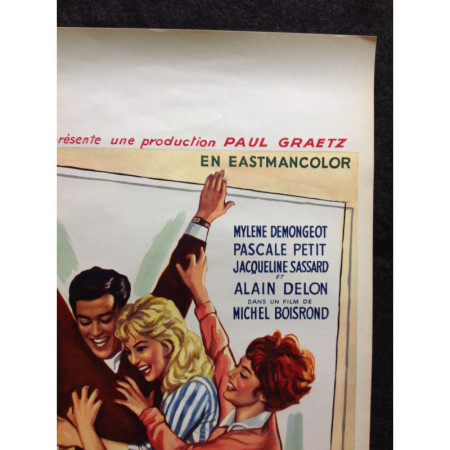 Affiche originale "Faibles femmes" 1959
