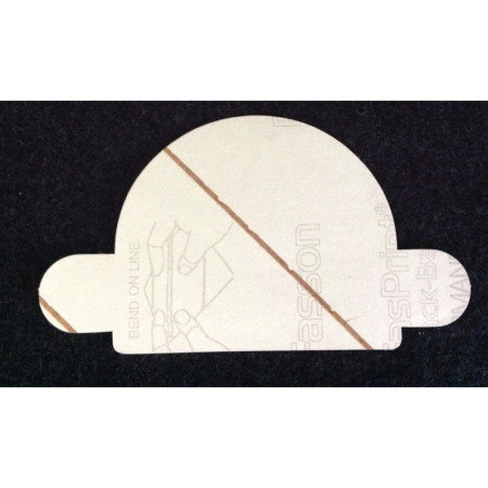 Autocollant "Dame boucleline"