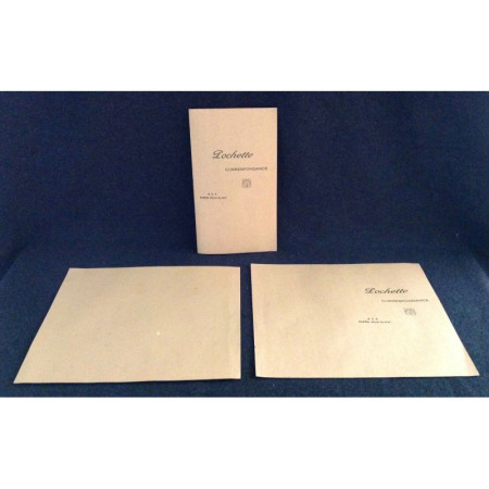 Pochette "Correspondance"