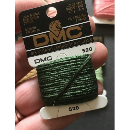 Boite de 12 échevettes DMC 6 brins