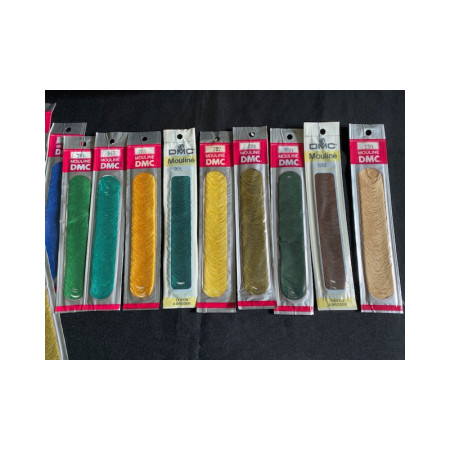 Cotons DMC mouliné (format spirale 10 mètres) pour broderie au choix - NEUF