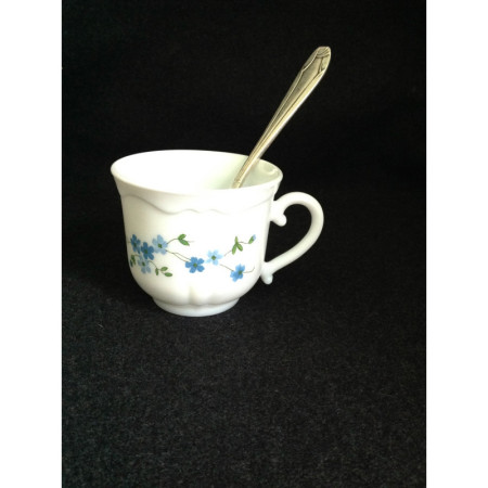 Ensemble 6 tasses café Arcopal - Myosotis