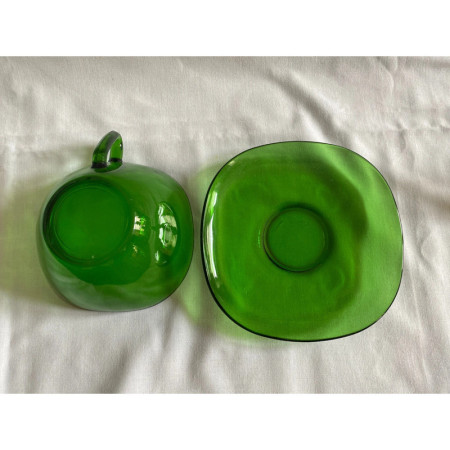 Ensemble à chocolat Vert  - VERECO 1970 1980