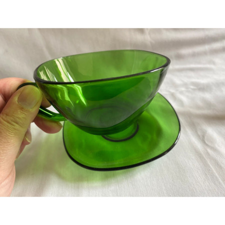 Ensemble à chocolat Vert  - VERECO 1970 1980