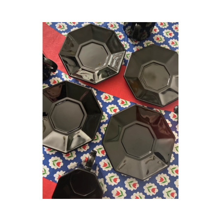 Ensemble de 4 tasses et sous-tasses a café Esso vintage