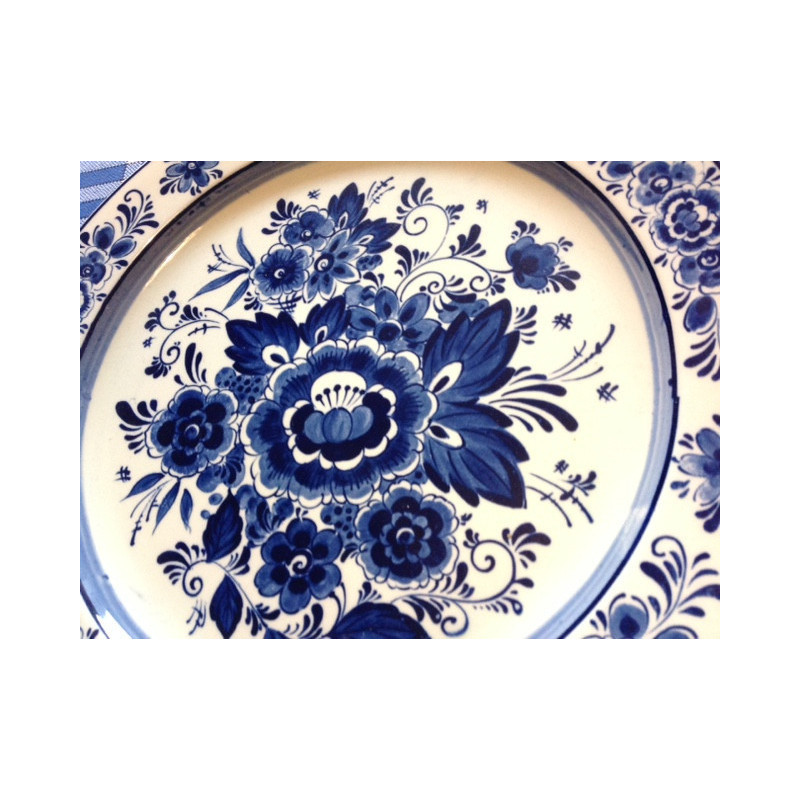 Grand plat "Royal Delft Blauw"