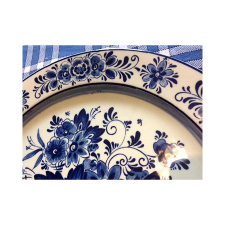 Grand plat "Royal Delft Blauw"