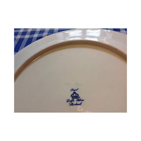 Grand plat "Royal Delft Blauw"
