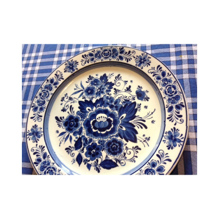 Grand plat "Royal Delft Blauw"