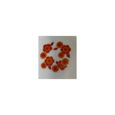 Grand plat de service Arcopal "Lotus"